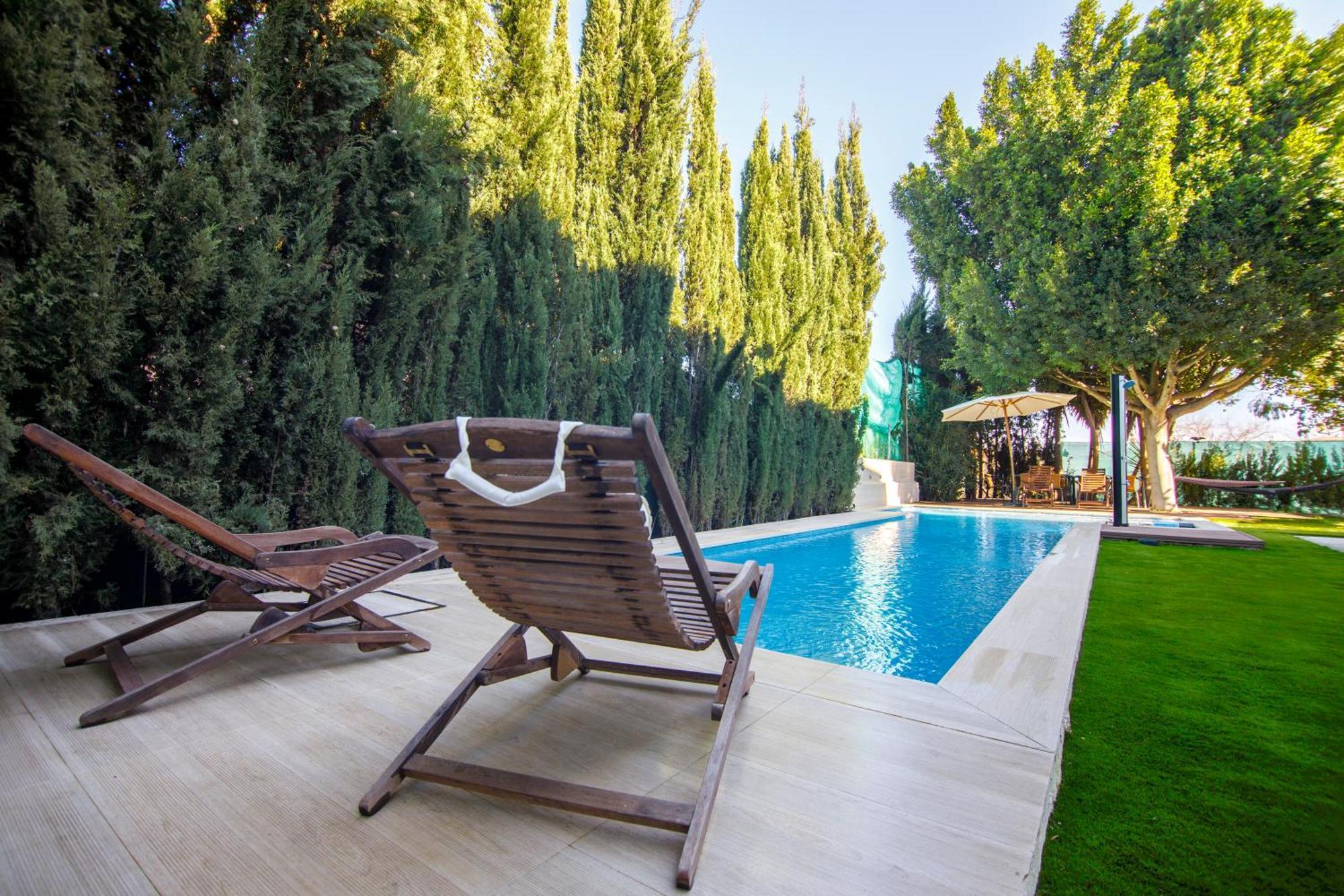 Rentalsevilla Brisa Del Aljarafe Con Piscina Climatizada A 15 Minutos De Sevilla Almensilla Exteriör bild